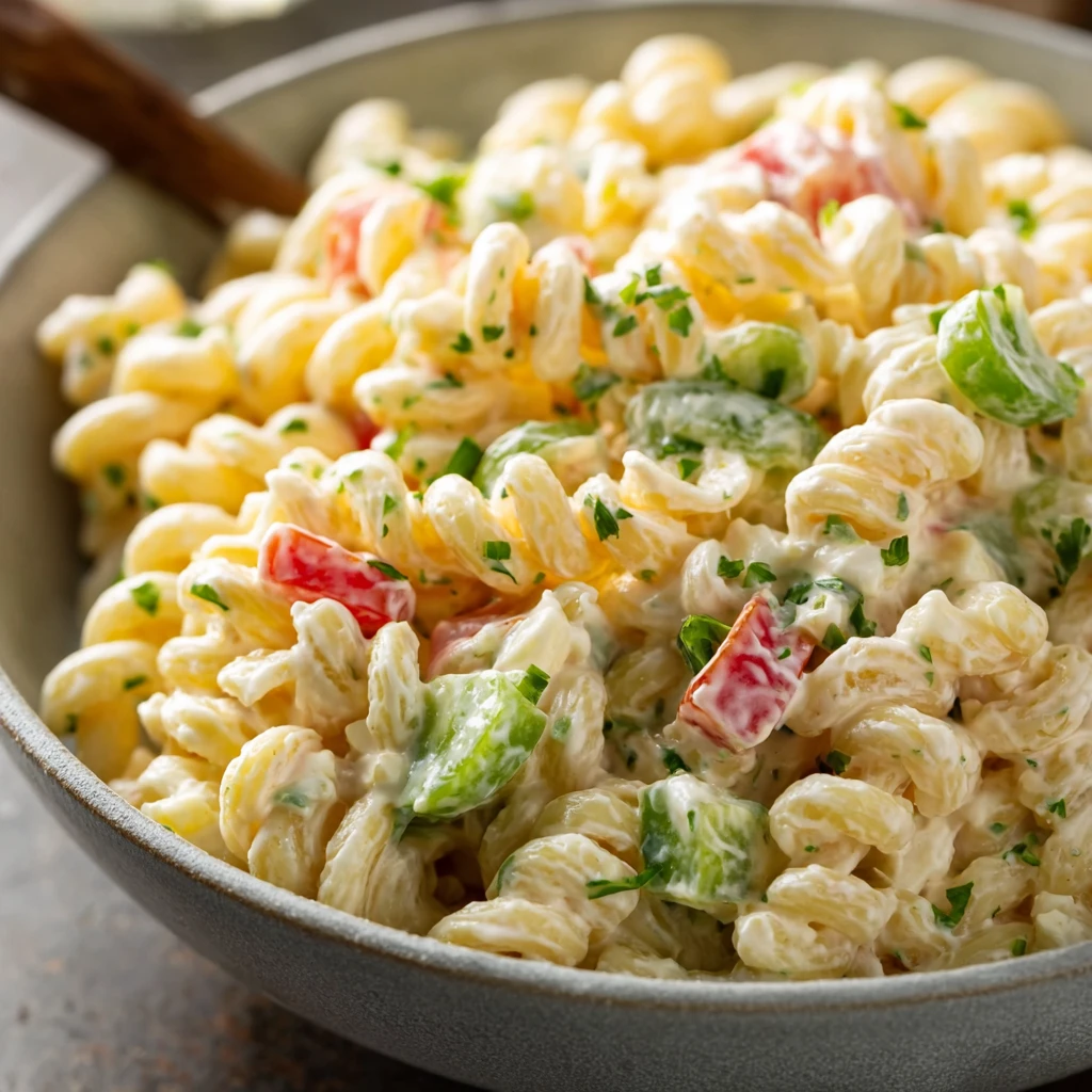 Classic Creamy Macaroni Salad