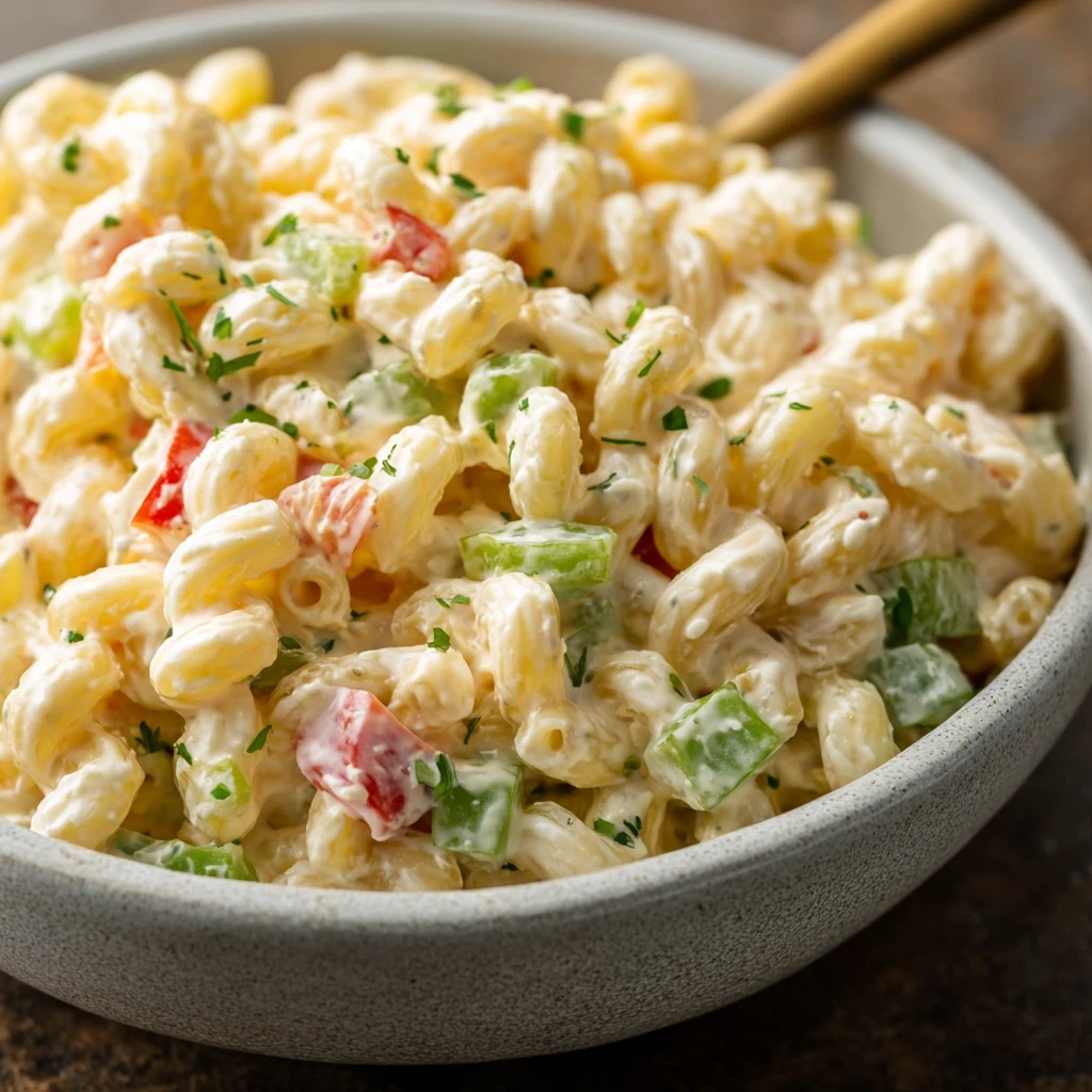 Classic Creamy Macaroni Salad