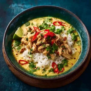 Coconut Chicken Brothy Rice