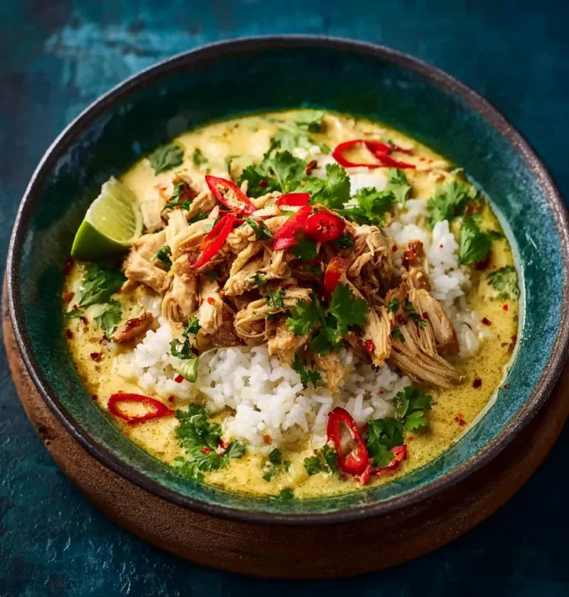 Coconut Chicken Brothy Rice
