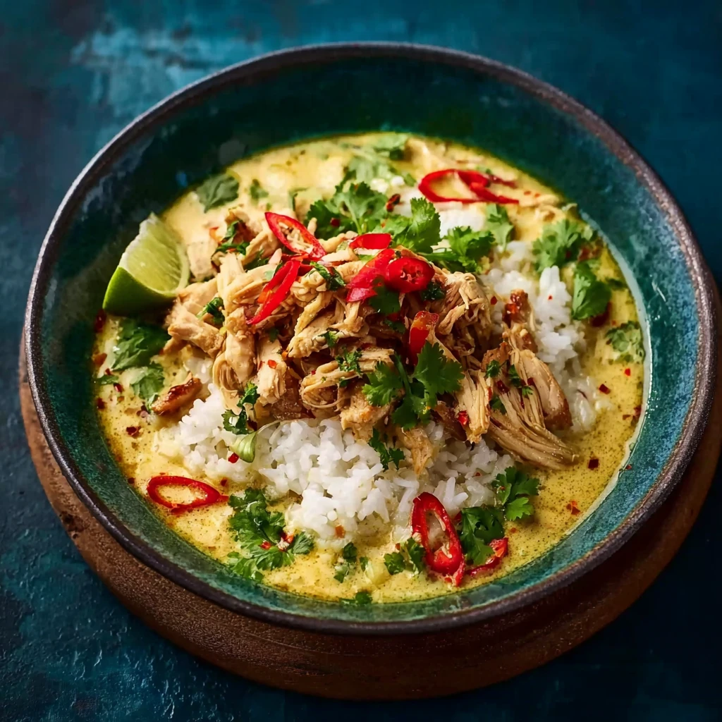 Coconut Chicken Brothy Rice