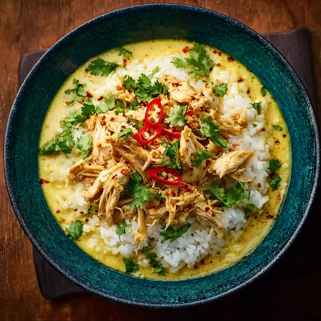 Coconut Chicken Brothy Rice