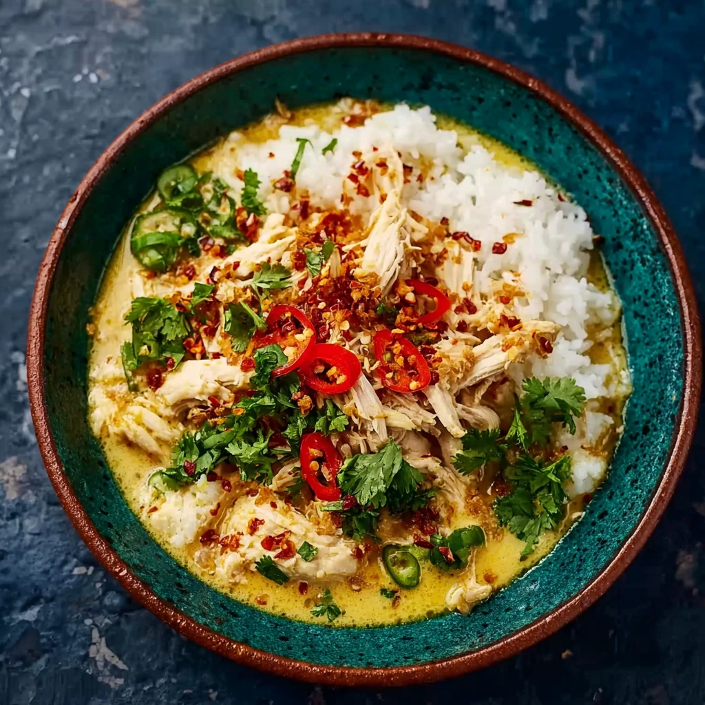 Coconut Chicken Brothy Rice