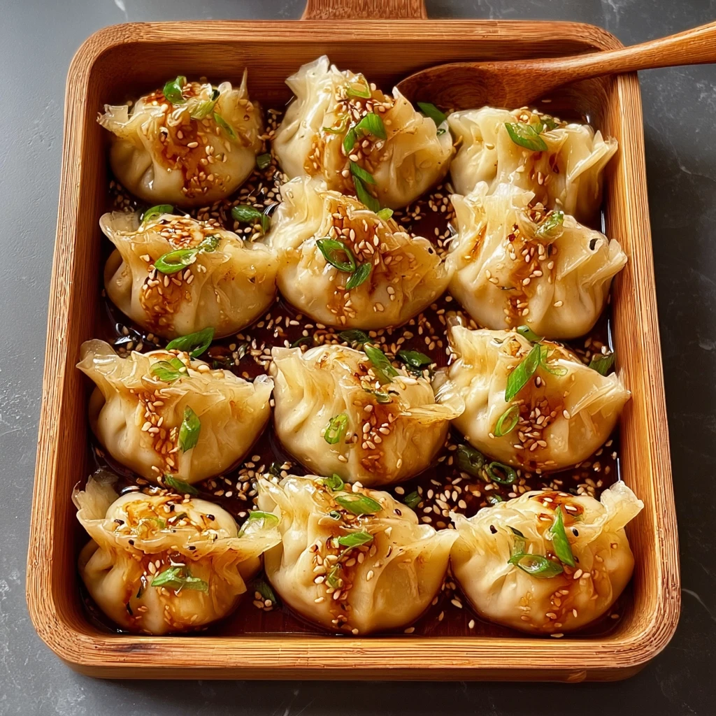 Crispy Chicken Potstickers Steps Golden Bites