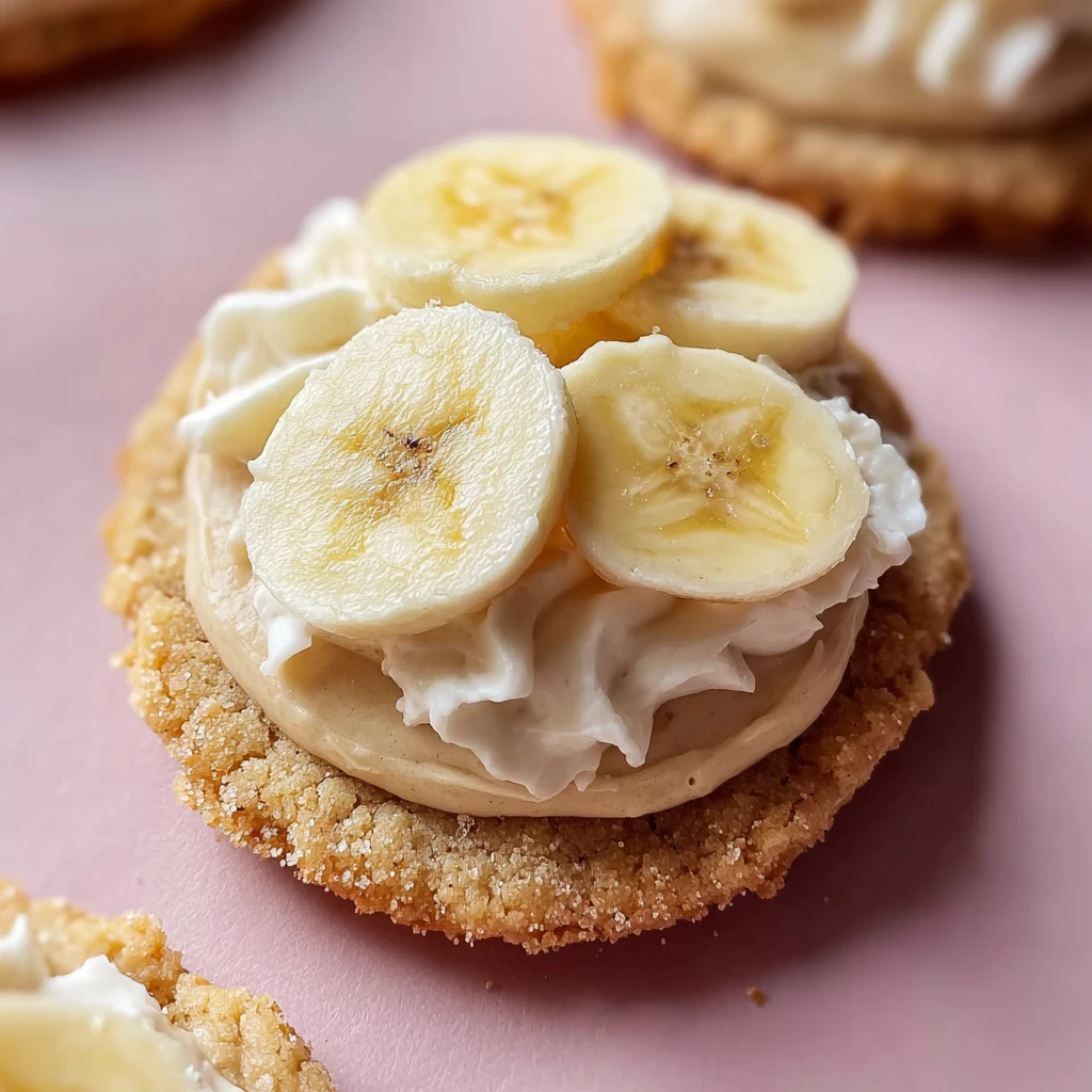 Crumbl Banana Cream Pie Cookies