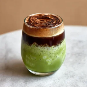 Dirty Matcha Latte
