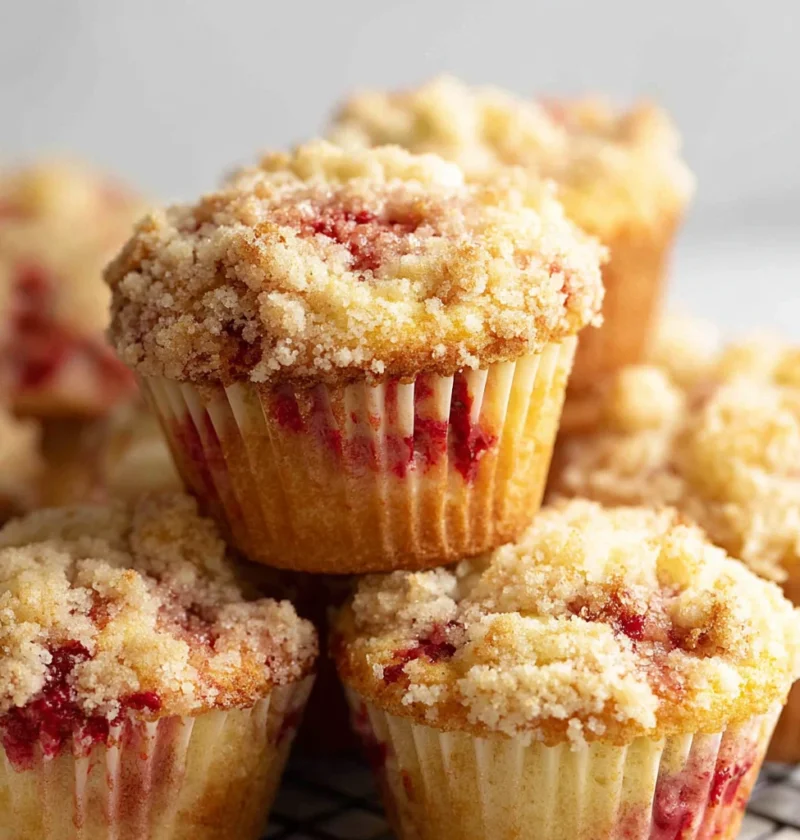 Double Strawberry Muffins