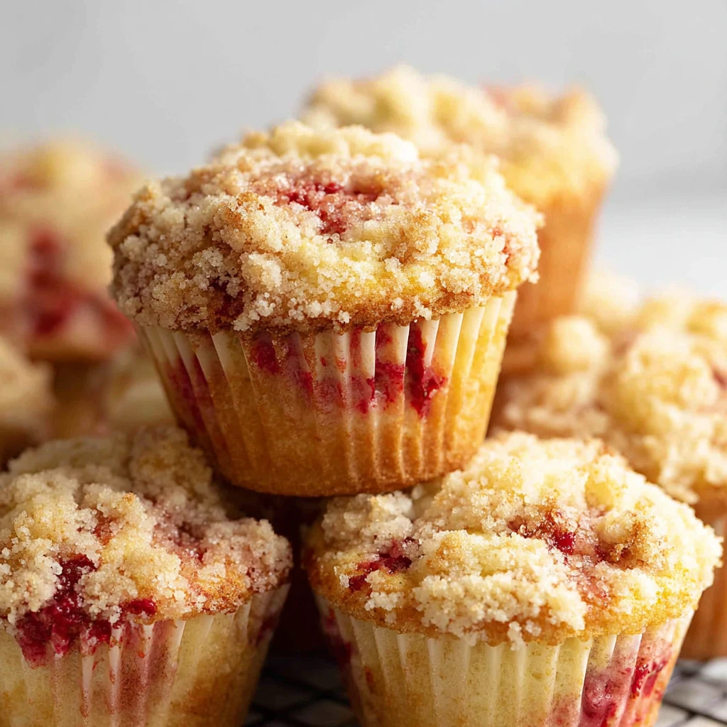 Double Strawberry Muffins