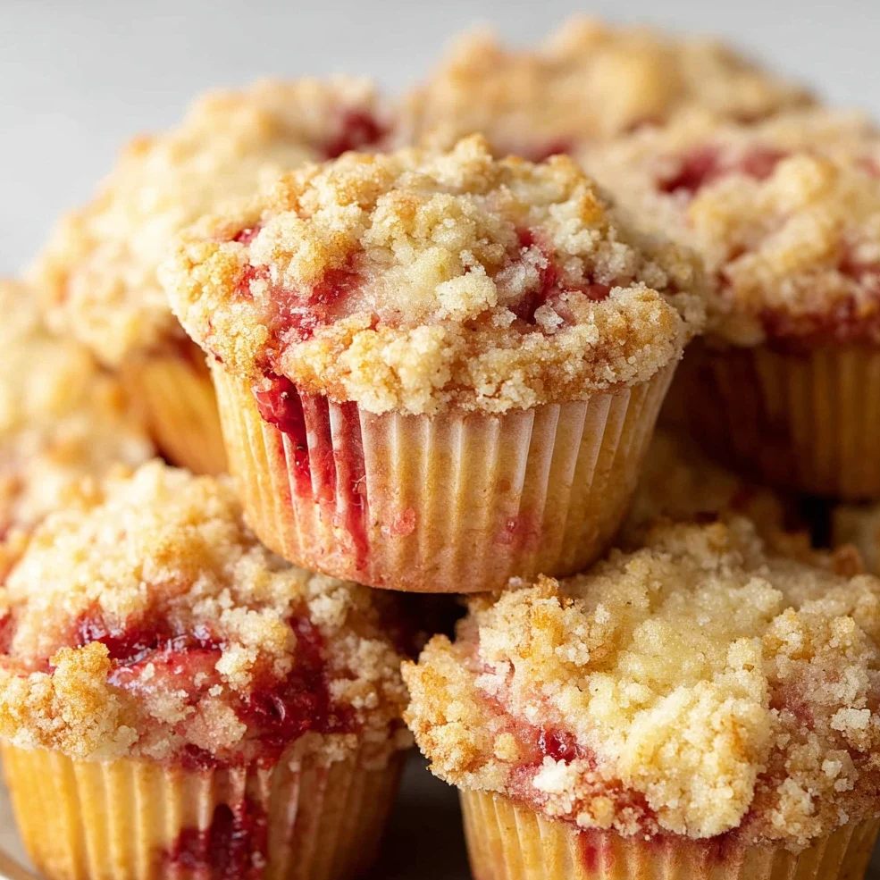 Double Strawberry Muffins
