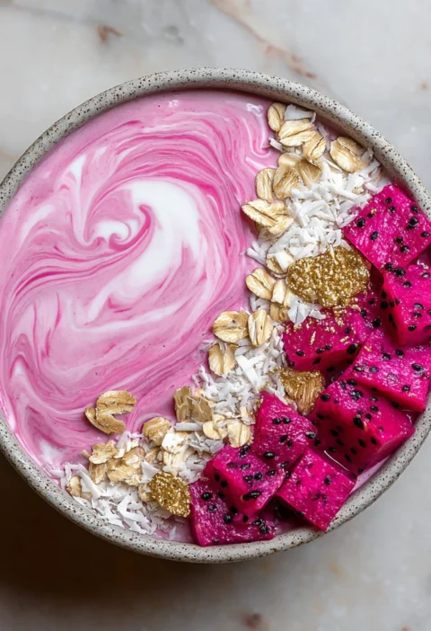 Dragonfruit Whipped Cottage Cheese