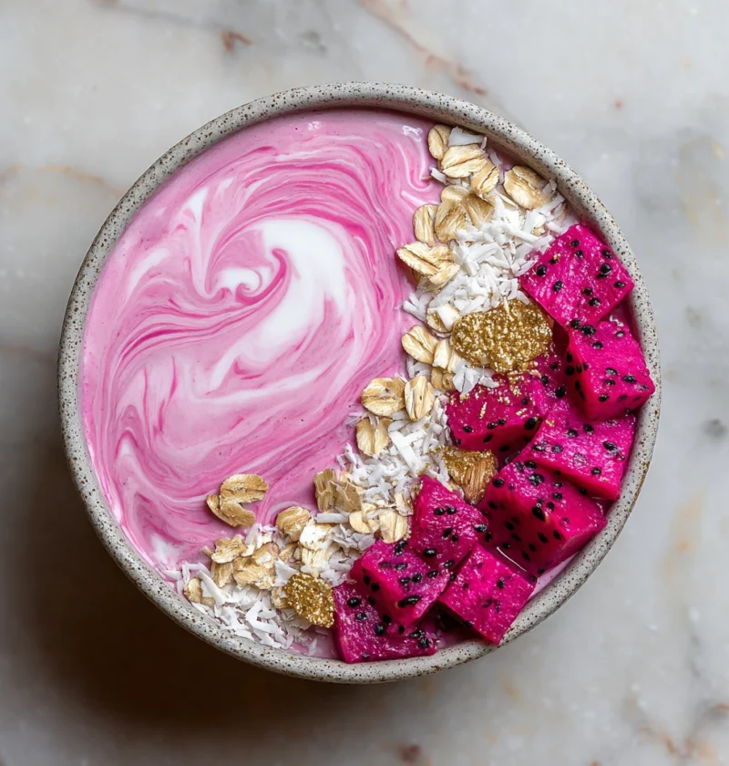 Dragonfruit Whipped Cottage Cheese