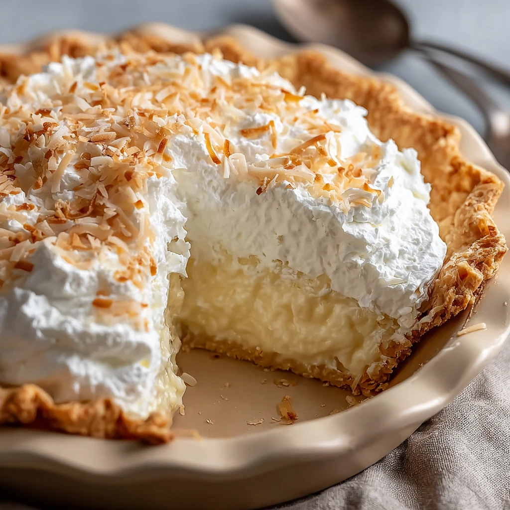 Easy Coconut Cream Pie (No-Bake Homemade Classic)