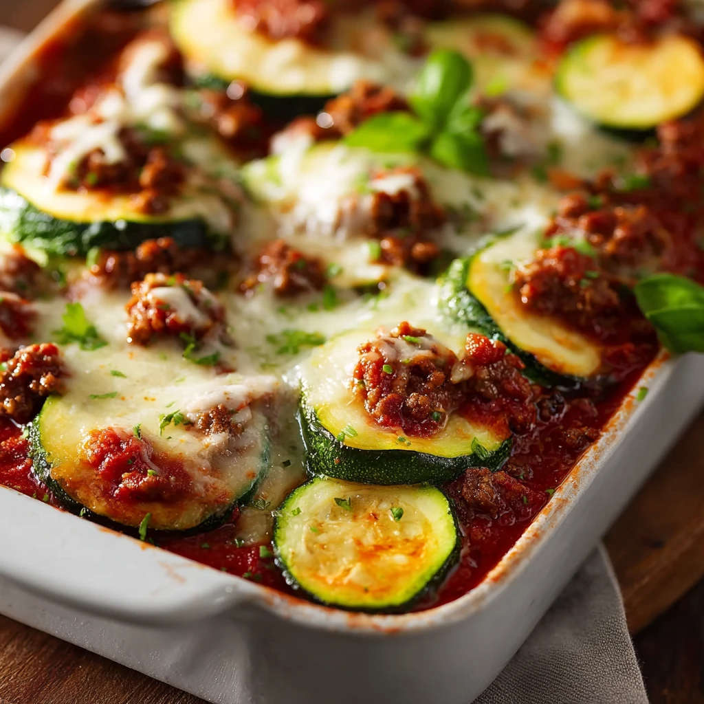 Ground Beef Zucchini Casserole