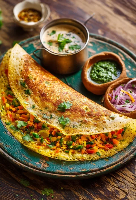 Healthy Veggie Masala Dosa Recipe Light Dinner
