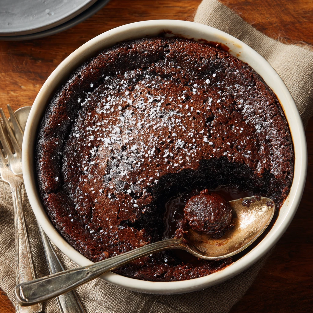 Ina Gartens Brownie Pudding Viral Recipe