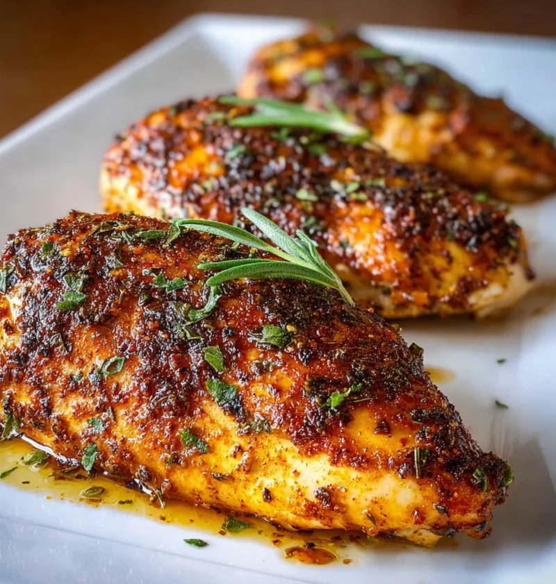 Juicy Oven Baked Chicken Breast