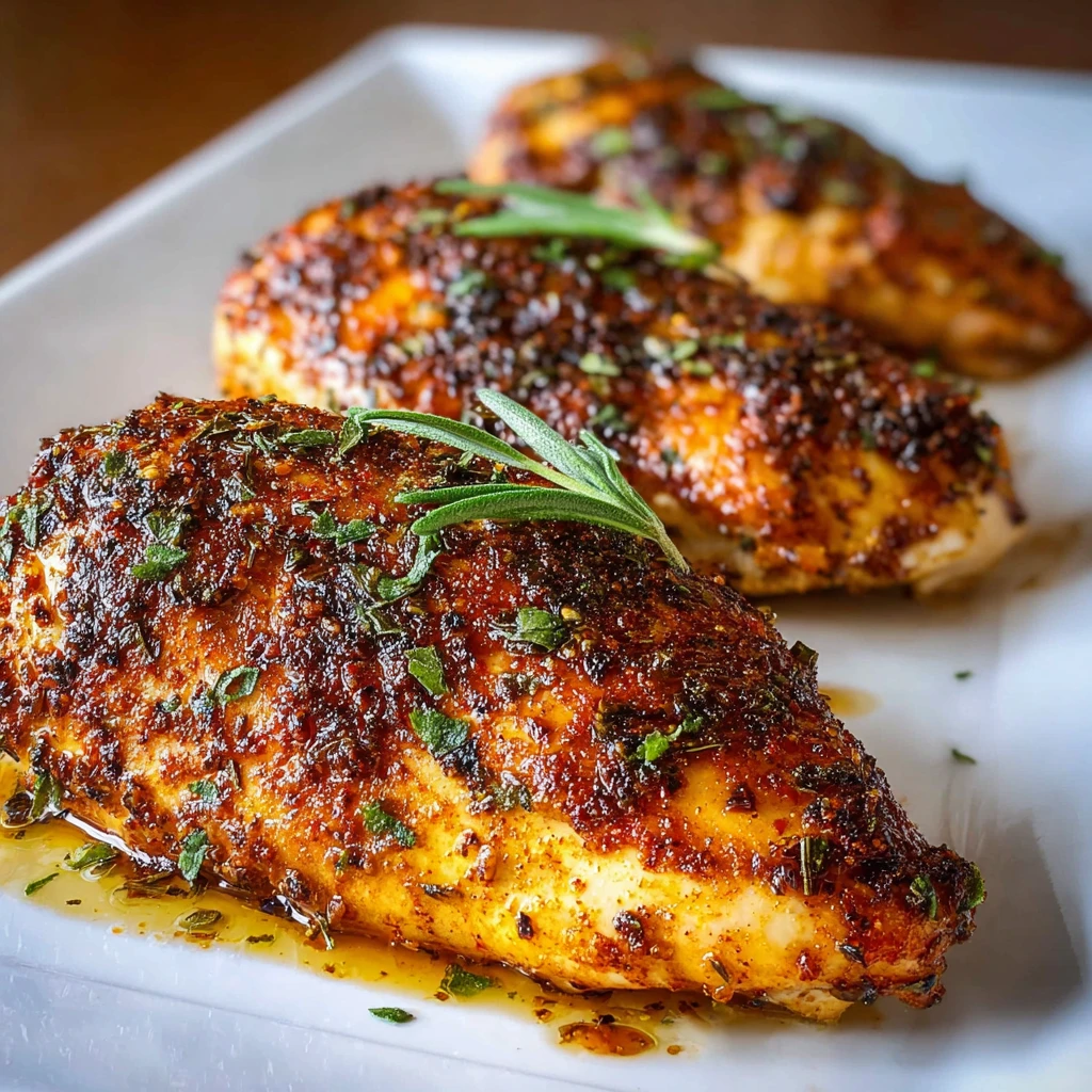 Juicy Oven Baked Chicken Breast