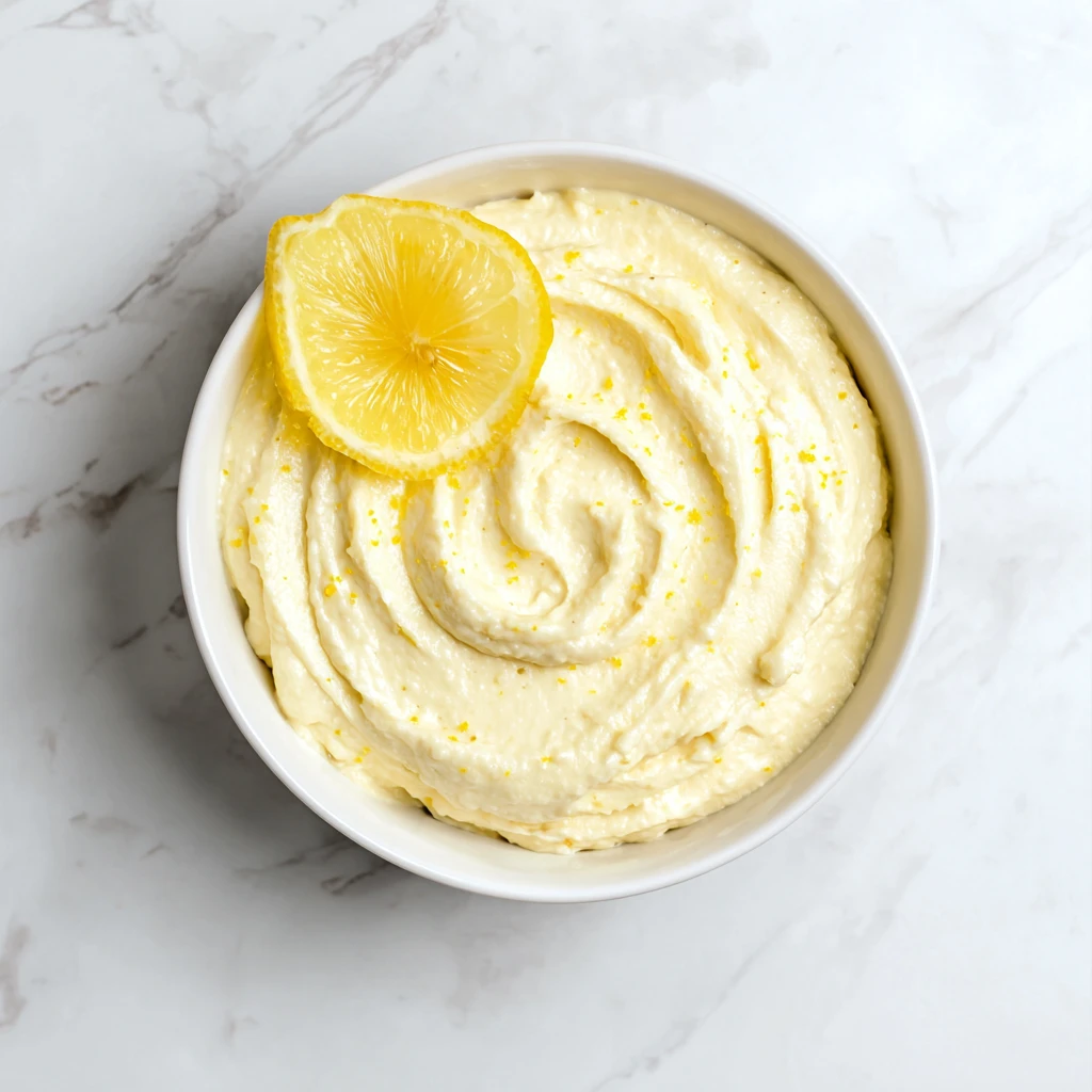Lemon Cottage Cheese Pudding