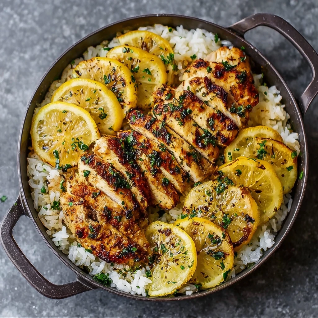 Lemon Garlic Chicken Meal Prep Bowls