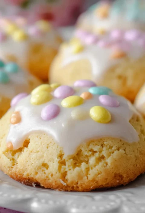 Lemon Ricotta Cookies Glaze
