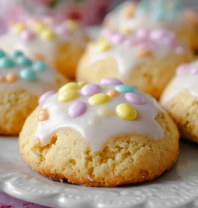 Lemon Ricotta Cookies Glaze