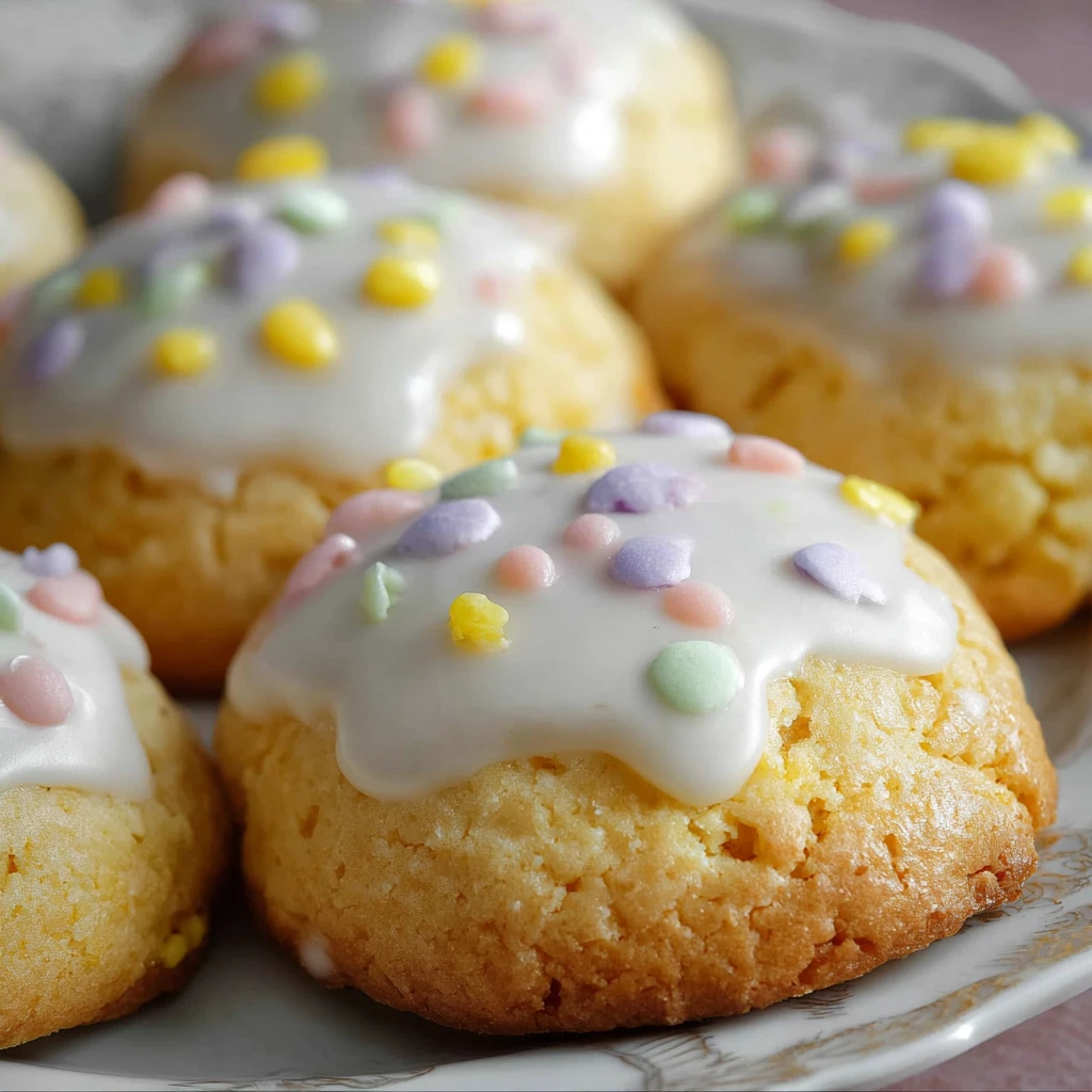 Lemon Ricotta Cookies Glaze