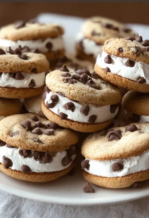 Mini Chocolate Chip Cookie Sandwich Bites Amazing Secrets