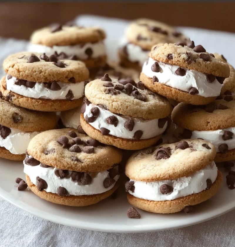 Mini Chocolate Chip Cookie Sandwich Bites Amazing Secrets