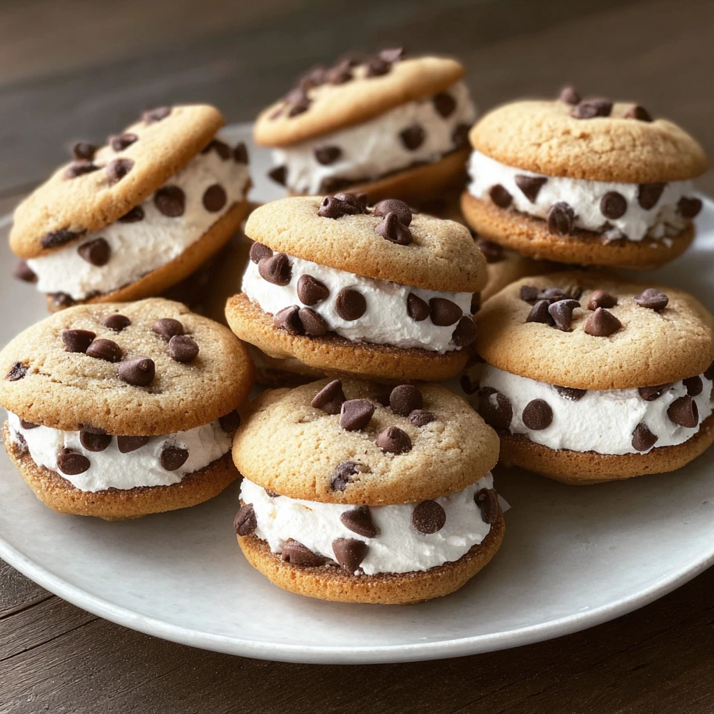 Mini Chocolate Chip Cookie Sandwich Bites Amazing Secrets