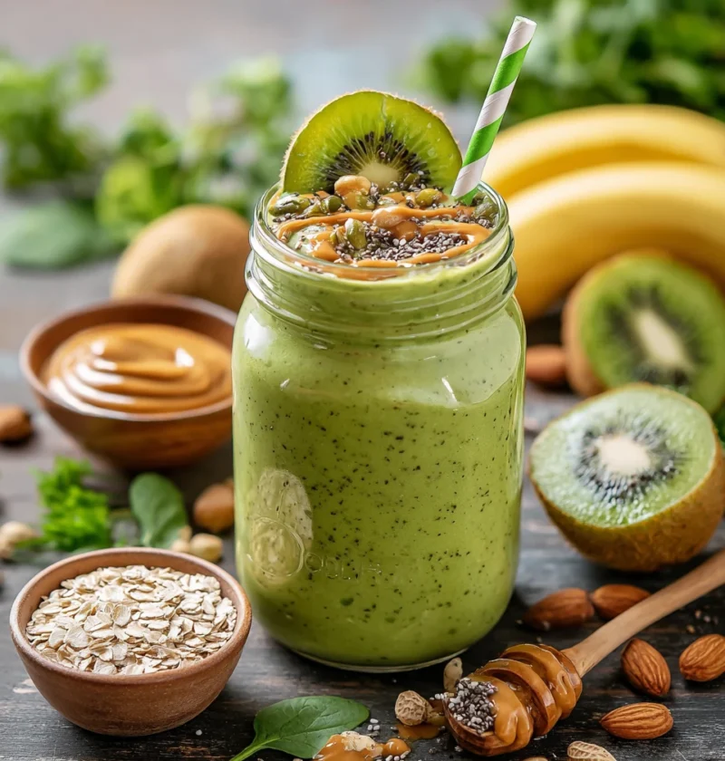 Nutritious Creamy Avocado Honeynut Smoothie