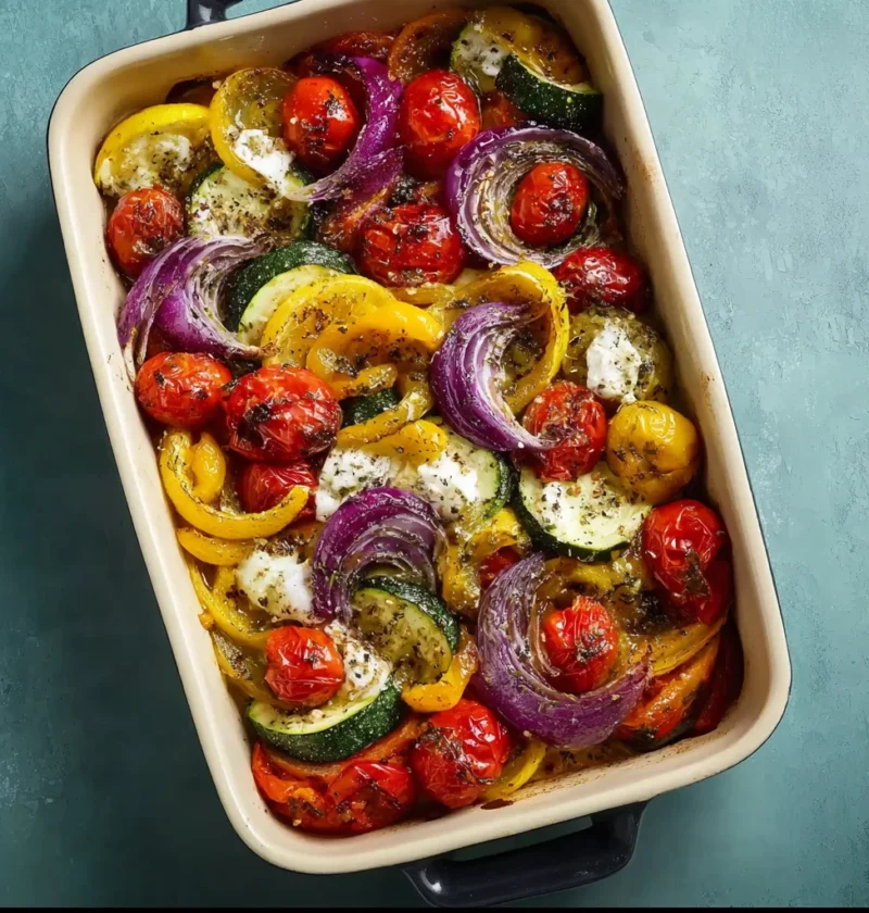One Pan Greek Vegetables