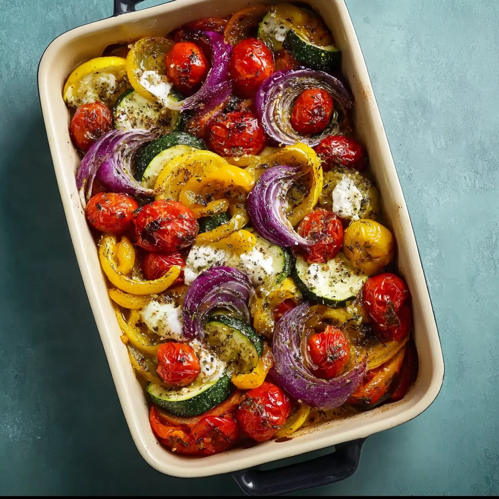 One Pan Greek Vegetables