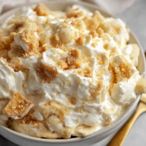 Pound Cake Banana Pudding