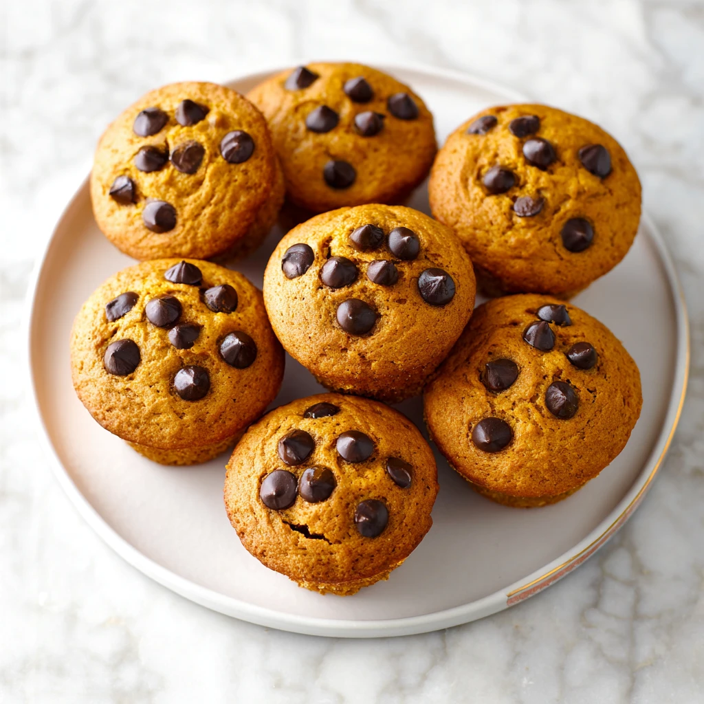 Pumpkin Cottage Cheese Muffins
