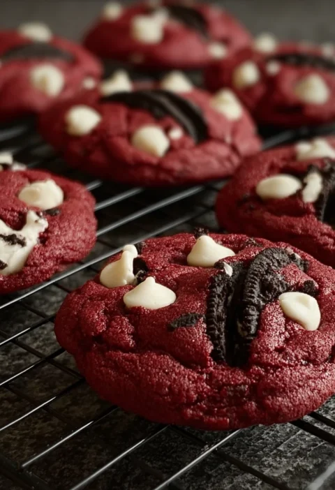 Red Velvet Oreo Cookies Irresistible Bakerystyle Secrets