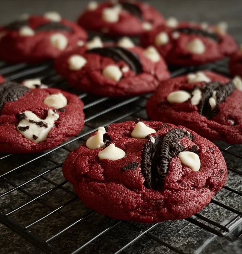 Red Velvet Oreo Cookies Irresistible Bakerystyle Secrets