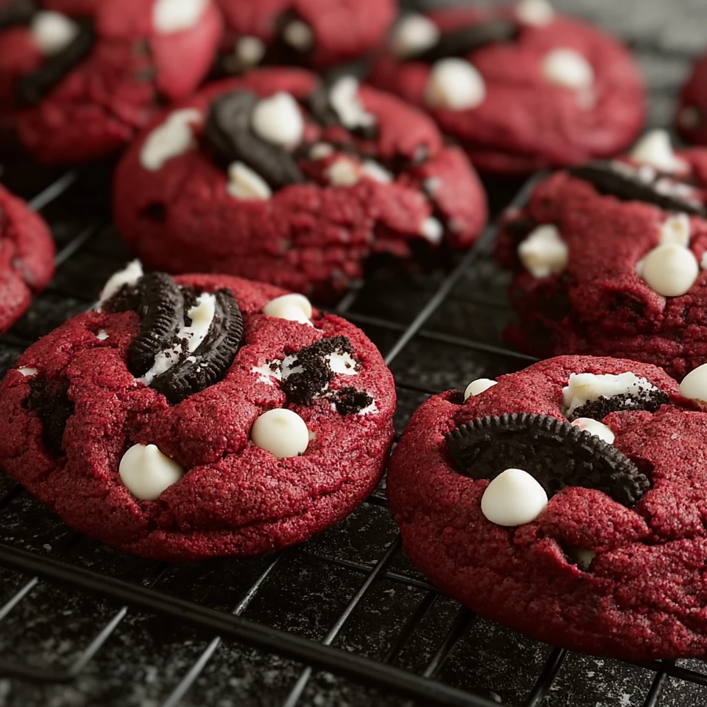 Red Velvet Oreo Cookies Irresistible Bakerystyle Secrets
