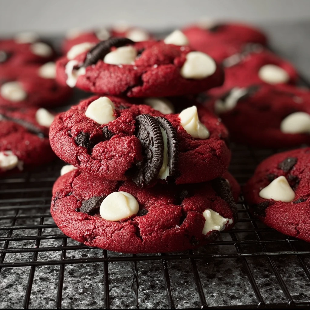 Red Velvet Oreo Cookies Irresistible Bakerystyle Secrets