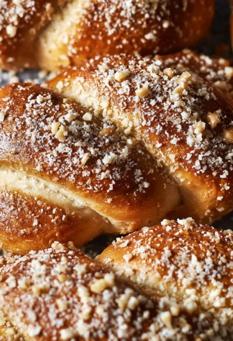 Romanian Mucenici Sweet Honey Walnut Pastries