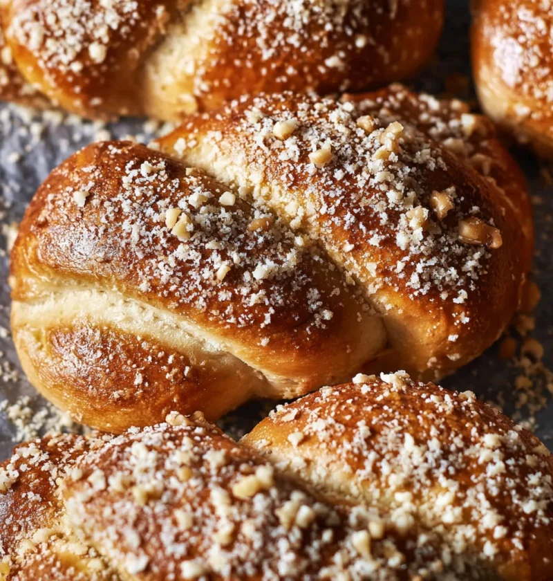 Romanian Mucenici Sweet Honey Walnut Pastries