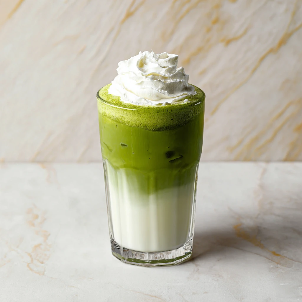 Vanilla Sweet Cream Iced Matcha Latte