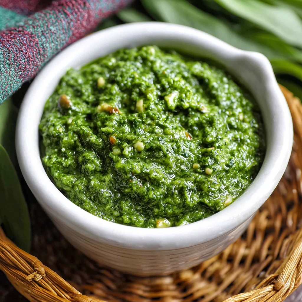 Wild Garlic Pesto Recipe