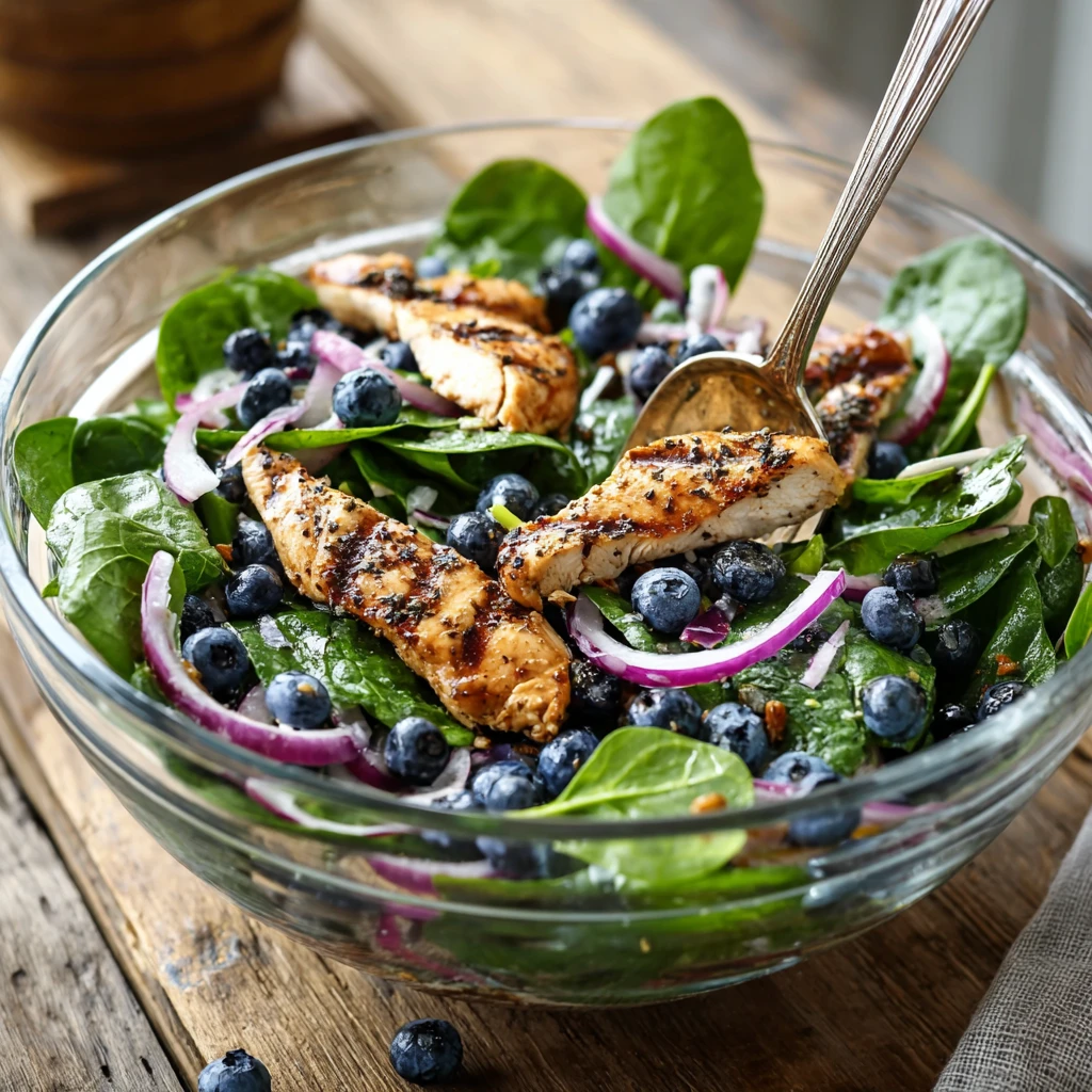 Blueberry Summer Salad Chicken