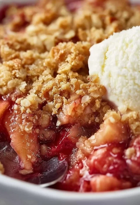Classic Rhubarb Crisp Frozen