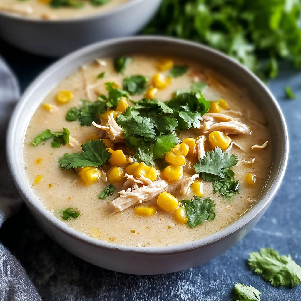 Cozy Up with Creamy Healthy Crockpot White Chicken Chili