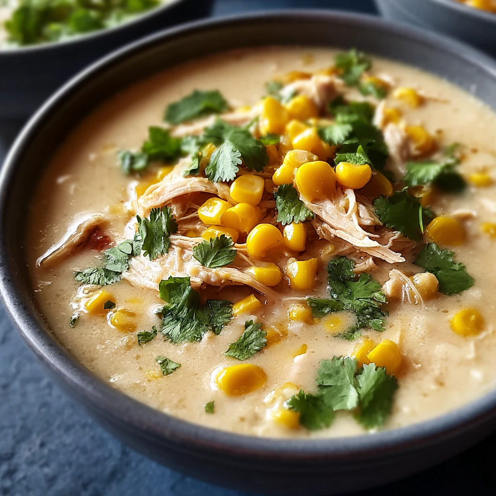 Cozy Creamy Healthy Crockpot White Chicken Chili