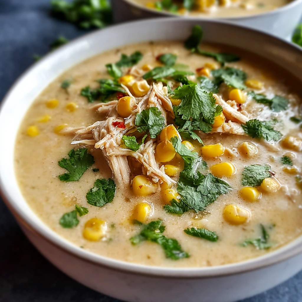 Cozy Creamy Healthy Crockpot White Chicken Chili