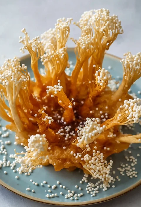 Crispy Fried Enoki Mushrooms Your New Favorite Snack