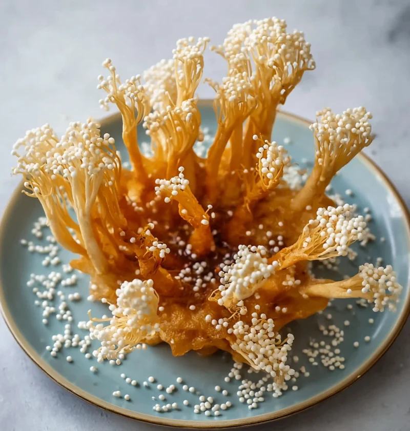 Crispy Fried Enoki Mushrooms Your New Favorite Snack