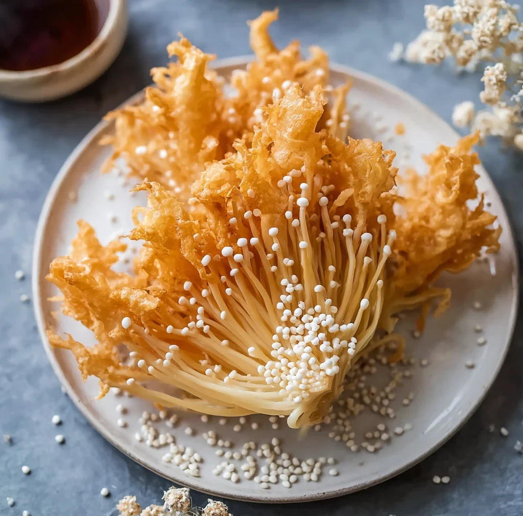 Crispy Fried Enoki Mushrooms Your New Favorite Snack